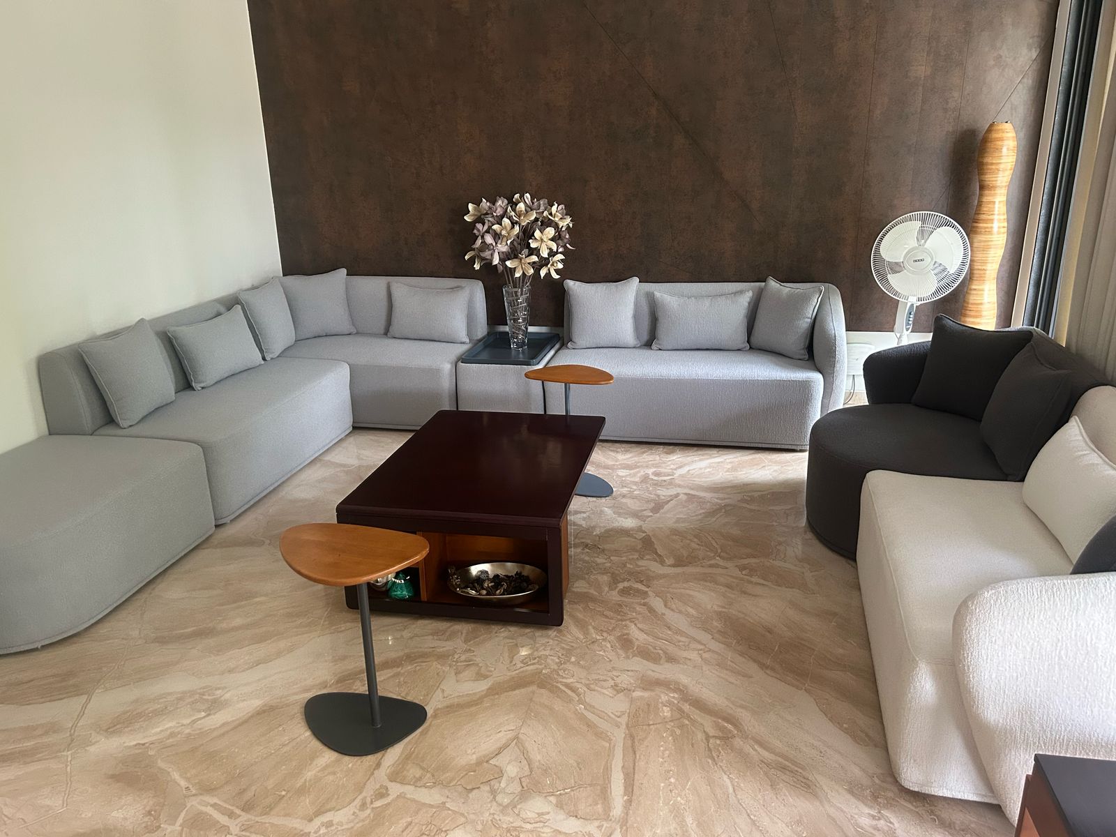 Curated Architectural Room Scene